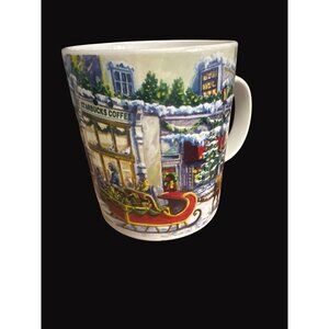 Starbucks Barista 2001 Collectors Edition 2026 Holiday Mug Festive Village Scene